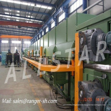 discontinuous polyurethane sandwich panel production line